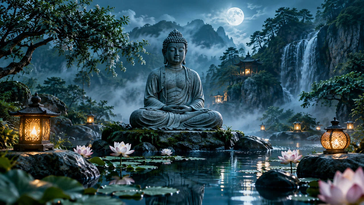 Buddhist Quote Of The Day: New Moon and verse stress inner wins; habits quietly build character