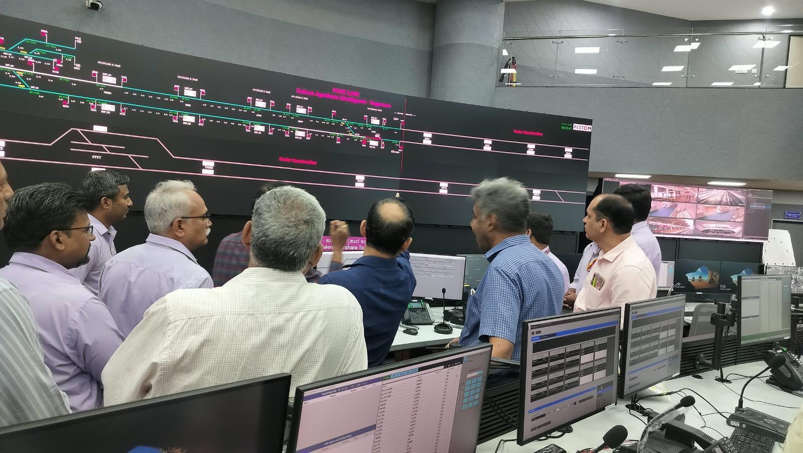 CMRS begins and completes safety inspections on Bengaluru’s elevated Pink Line