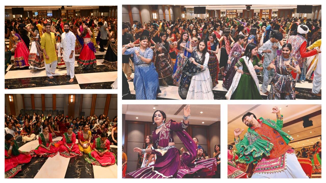 Garba the traditional way: 500 college students revive the spirit of the festival