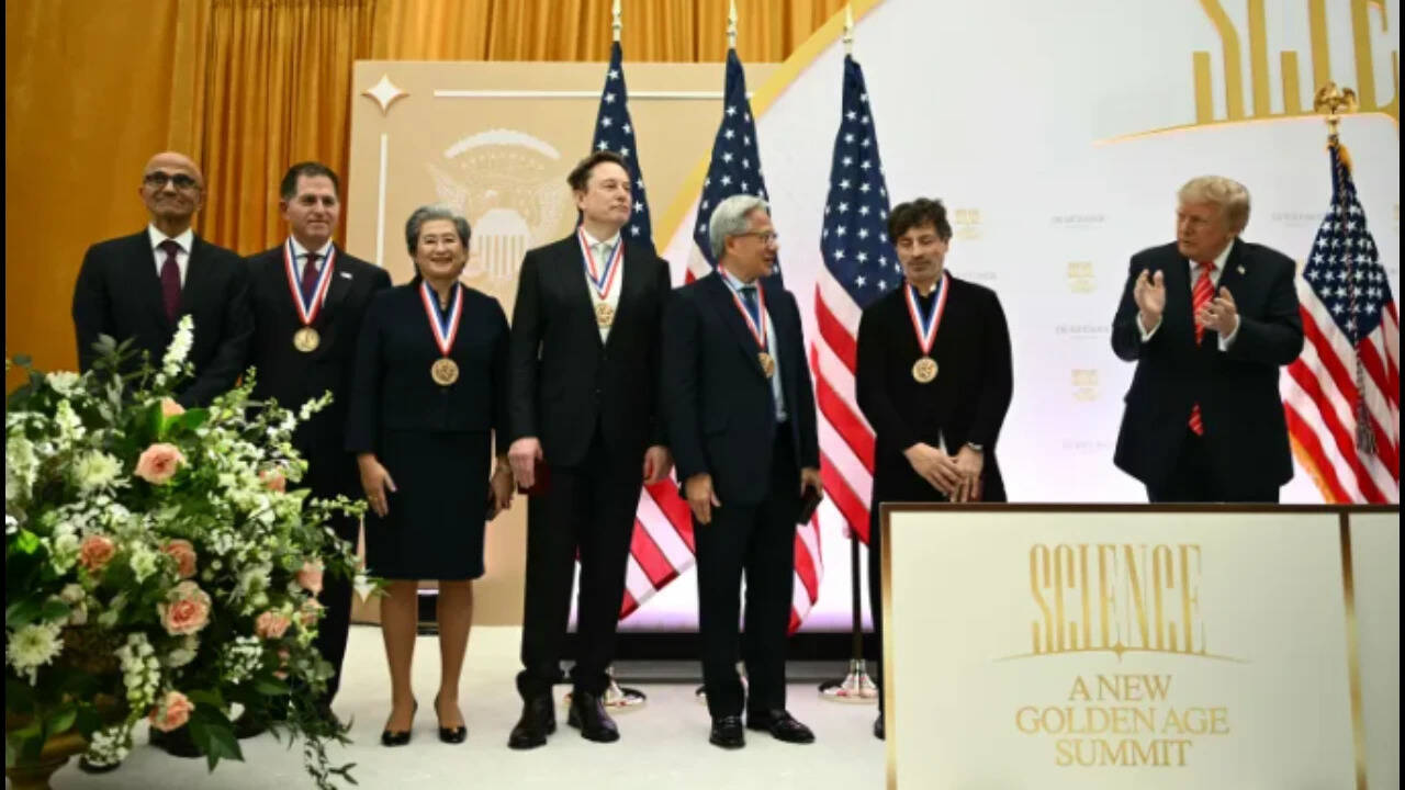 America First, powered by foreign talent: tech execs honored by Trump born outside US