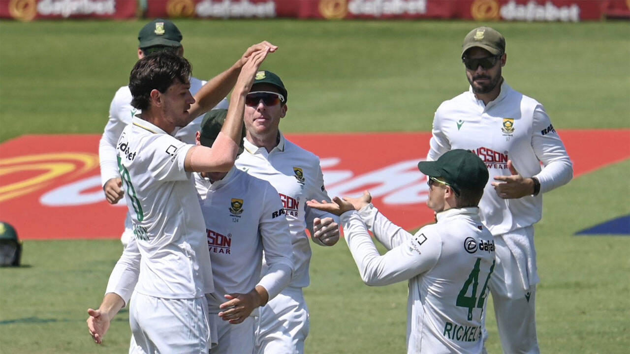 SA vs AUS 1st Test: Nortje removes Carey to put Proteas on top