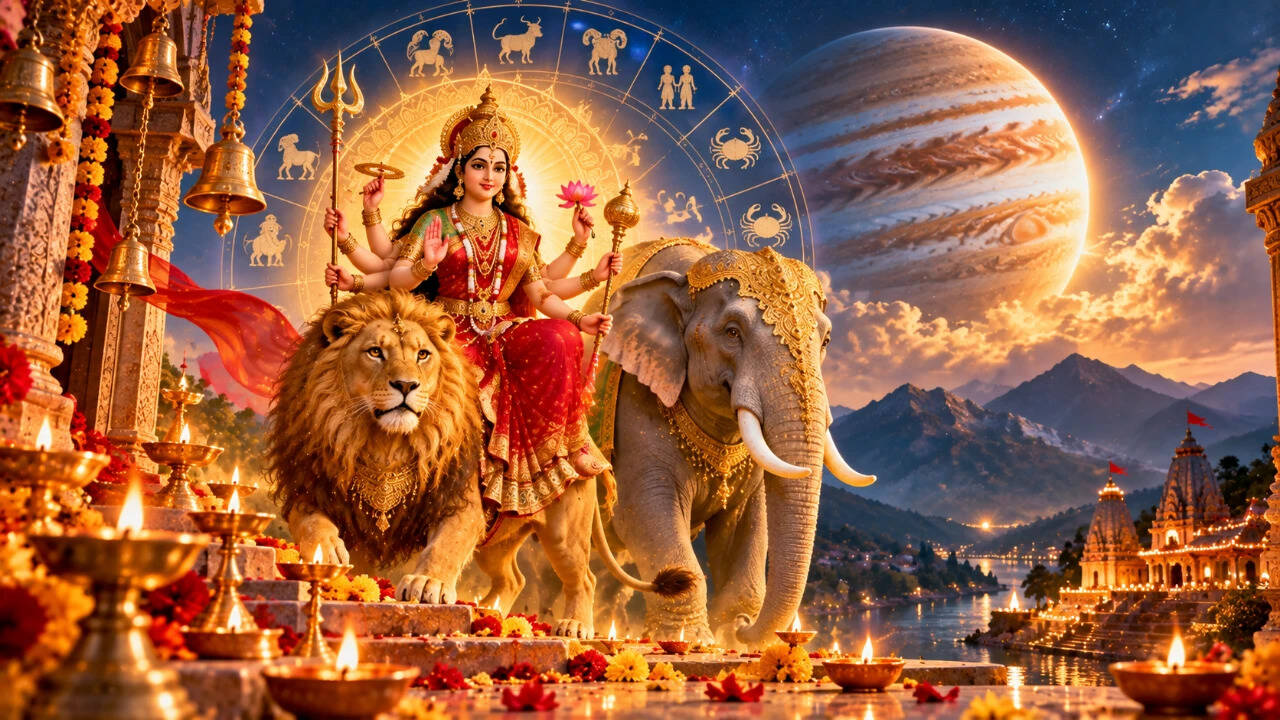 Navratri 2026 Guru Blessings: Exalted Jupiter powers Gajakesari Yoga; 5 Rashis see key gains