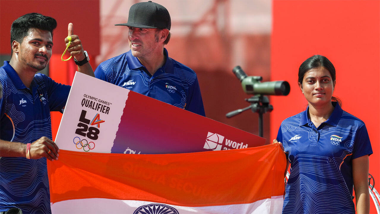 Oly quota, medals — no salary: India’s compound archery coach unhappy over pay delay