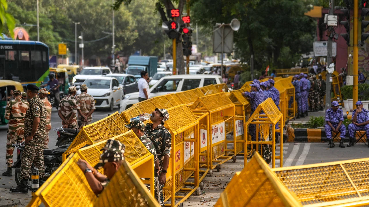 ‘Unprecedented security’: How Delhi is bracing for October 10 protests against CEC