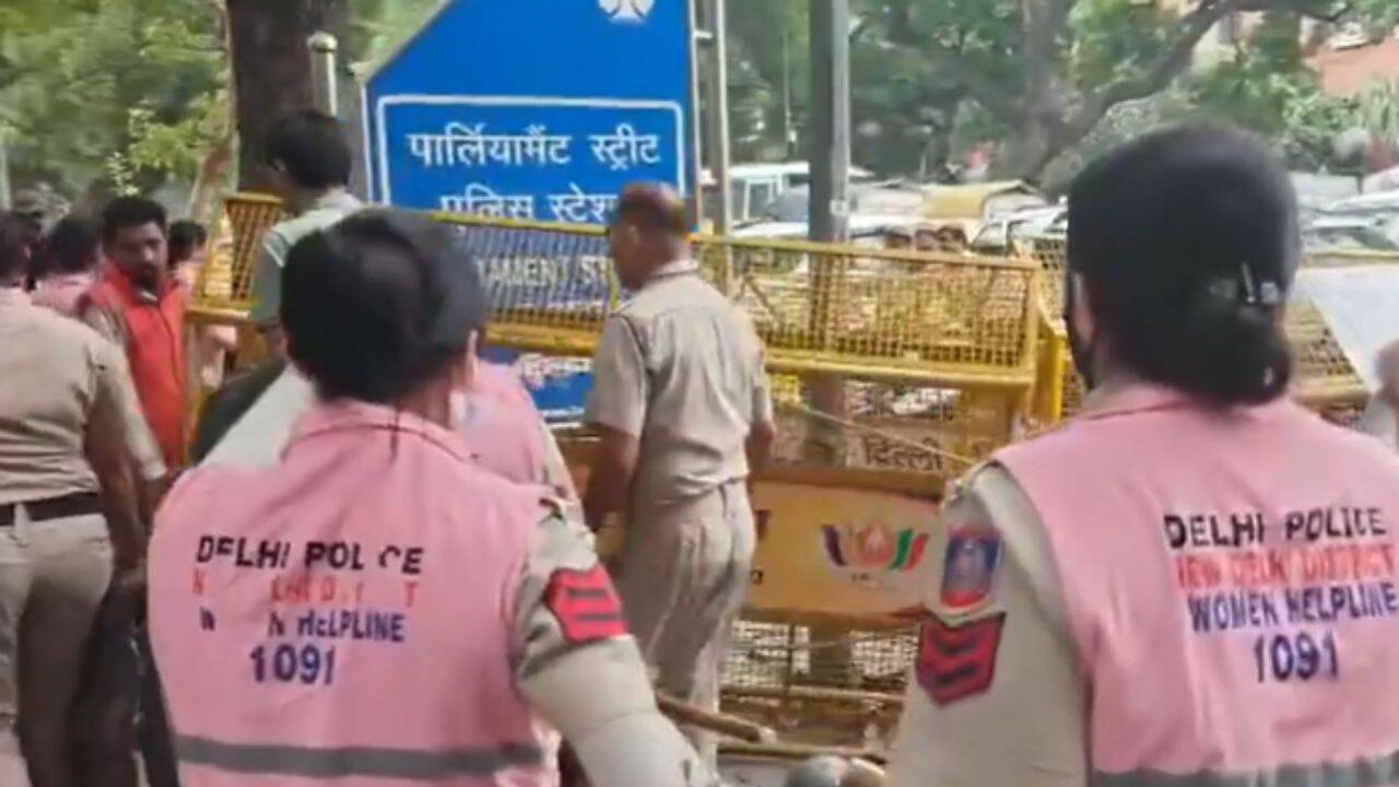 CJP protest: Pink force deployed in Delhi amid tight security