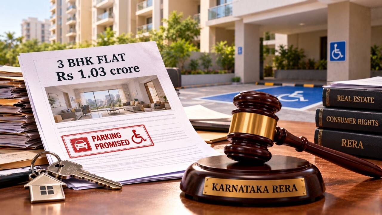 Despite promise, builder denied disabled parking to Rs 1.03 crore flat buyer; RERA orders relief