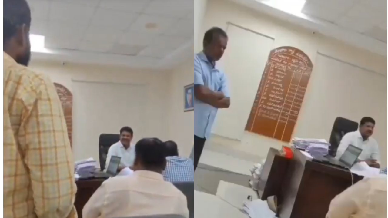 ‘Haven’t you consumed pesticide yet?’: Telangana tahsildar’s remarks to farmer spark row