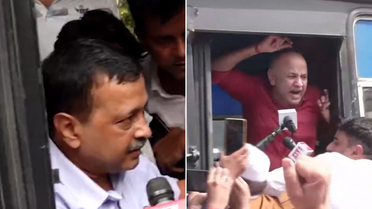 ‘Another Jantar Mantar’: AAP workers gherao police station after Kejriwal’s detention