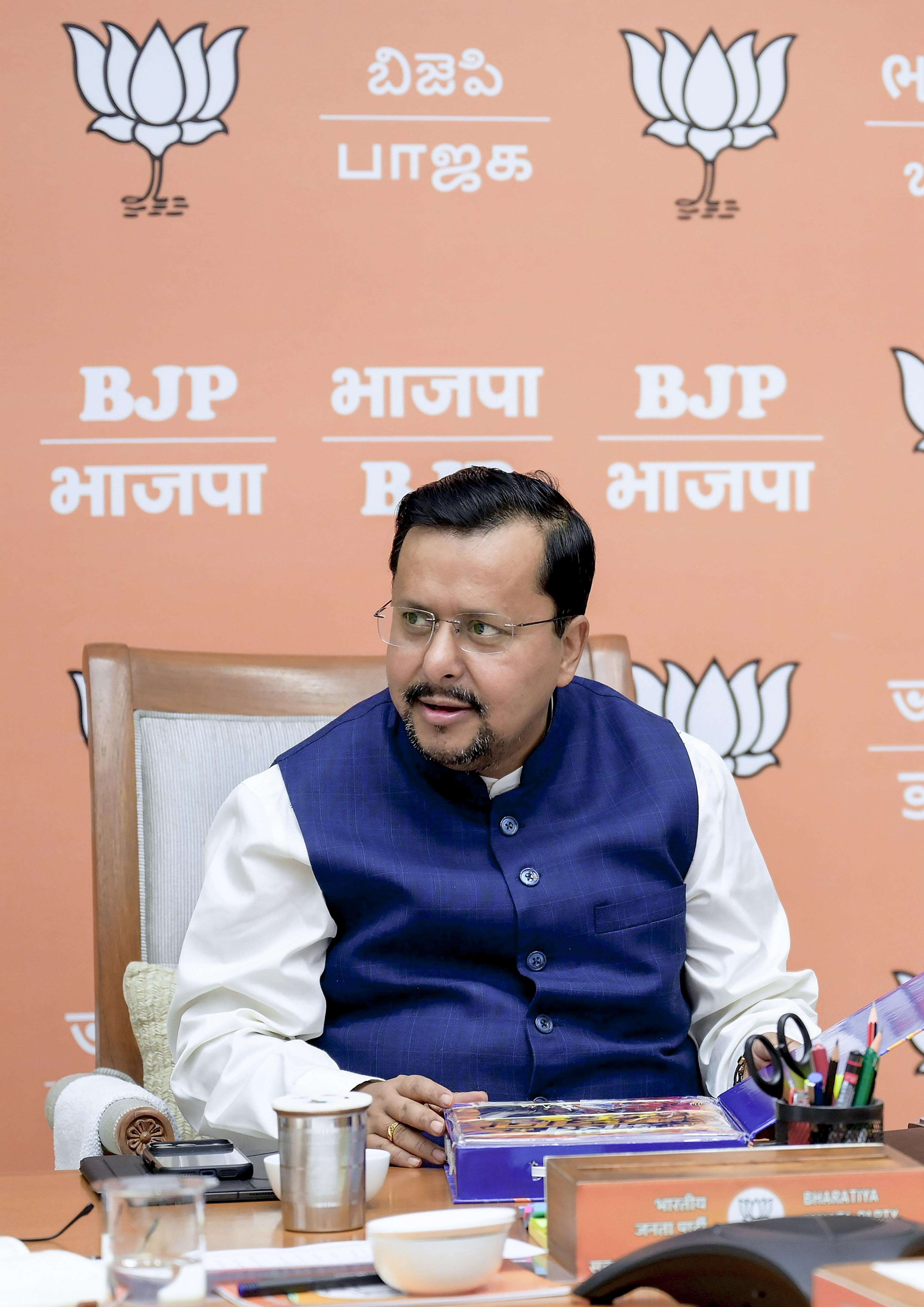 Bihar Unrest: Nitin Accuses Opposition and CJP of Fueling Instability Amid SIR Protests