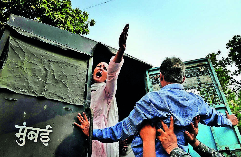 600 detained and let off as police quell pro-CJP protest in Mumbai