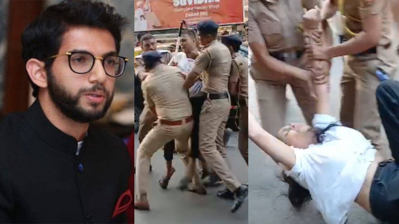 'BJP is so scared that even in Mumbai it is detaining peaceful protesters': Aaditya Thackeray