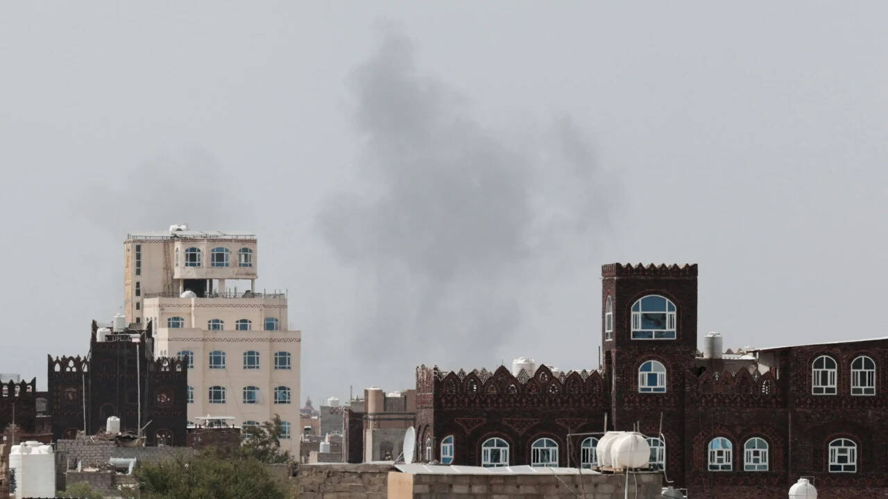 Houthis blame Saudi Arabia for another strike on Sanaa’s airport