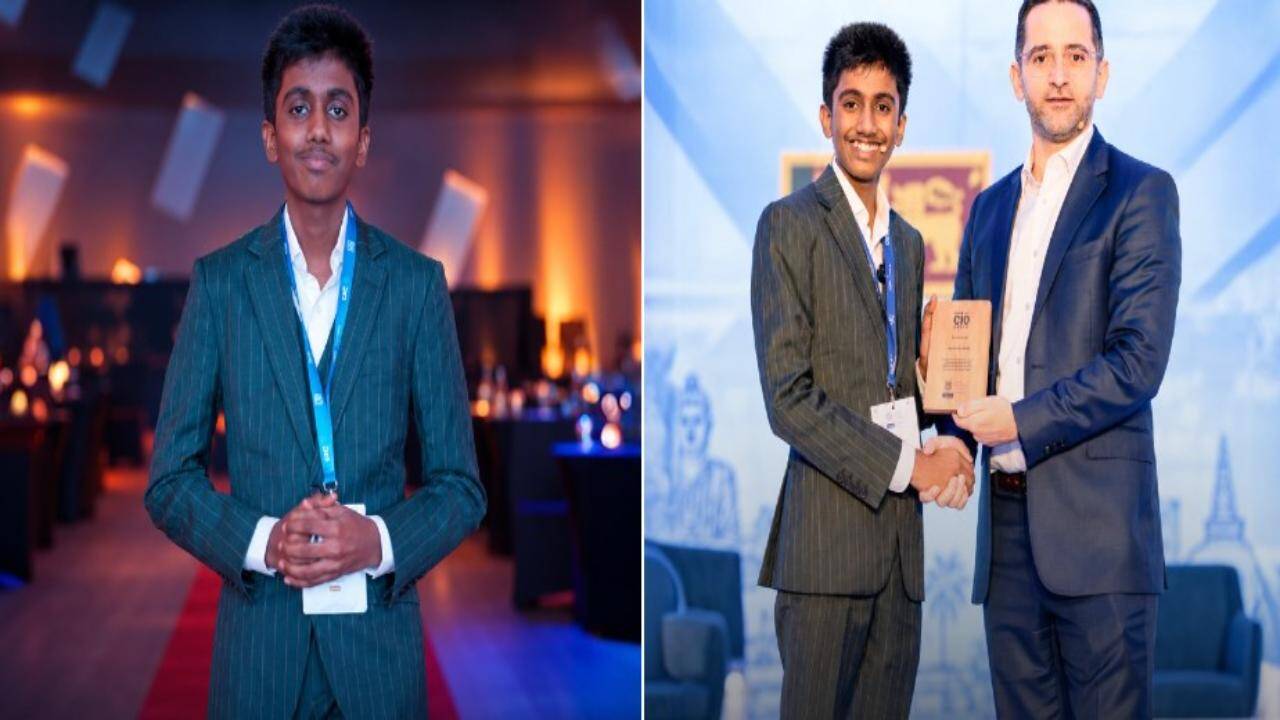 Meet Jainam Jain, the 14-year-old who "got called ‘the next Elon Musk’ on stage"