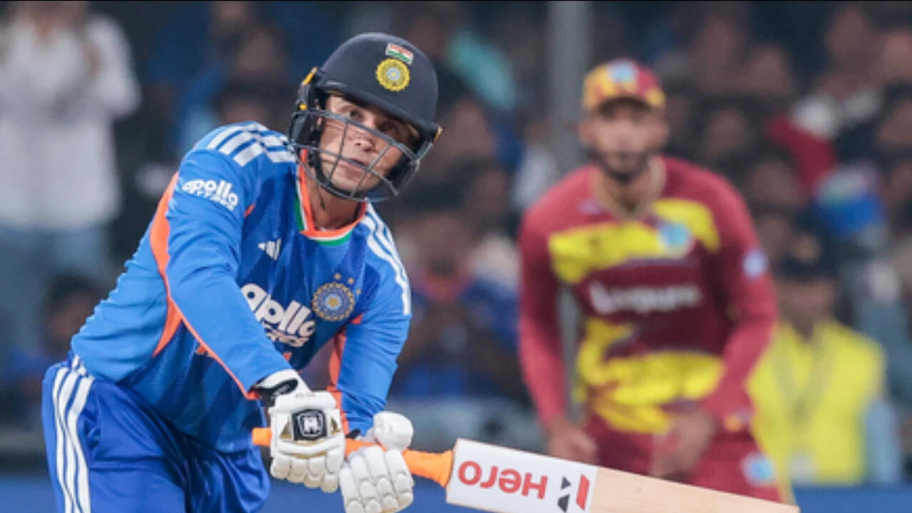 Abhishek smashes 5 sixes vs West Indies, equals Suryakumar Yadav's T20I record
