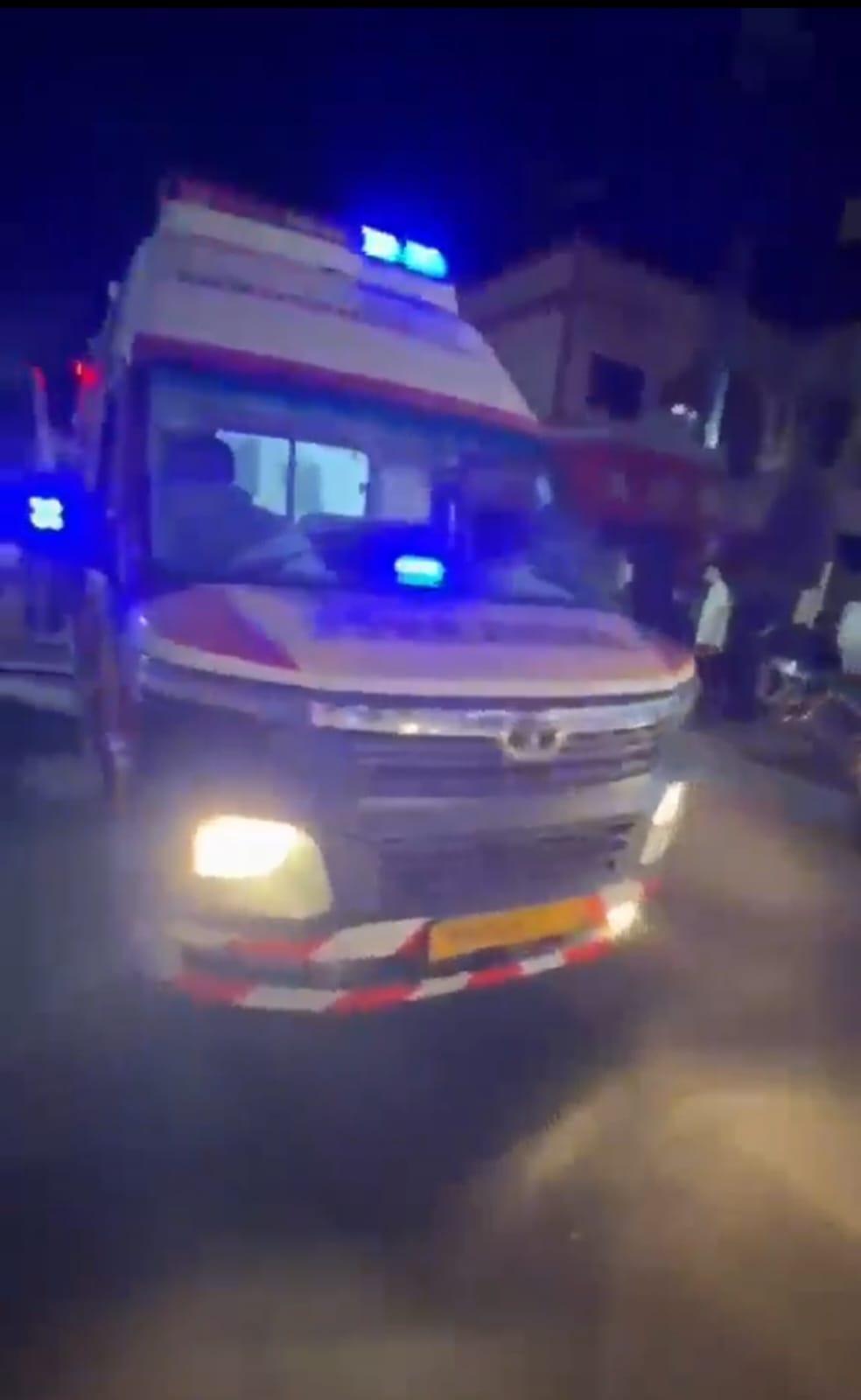 Homeless patient falls out of moving ambulance; no injuries