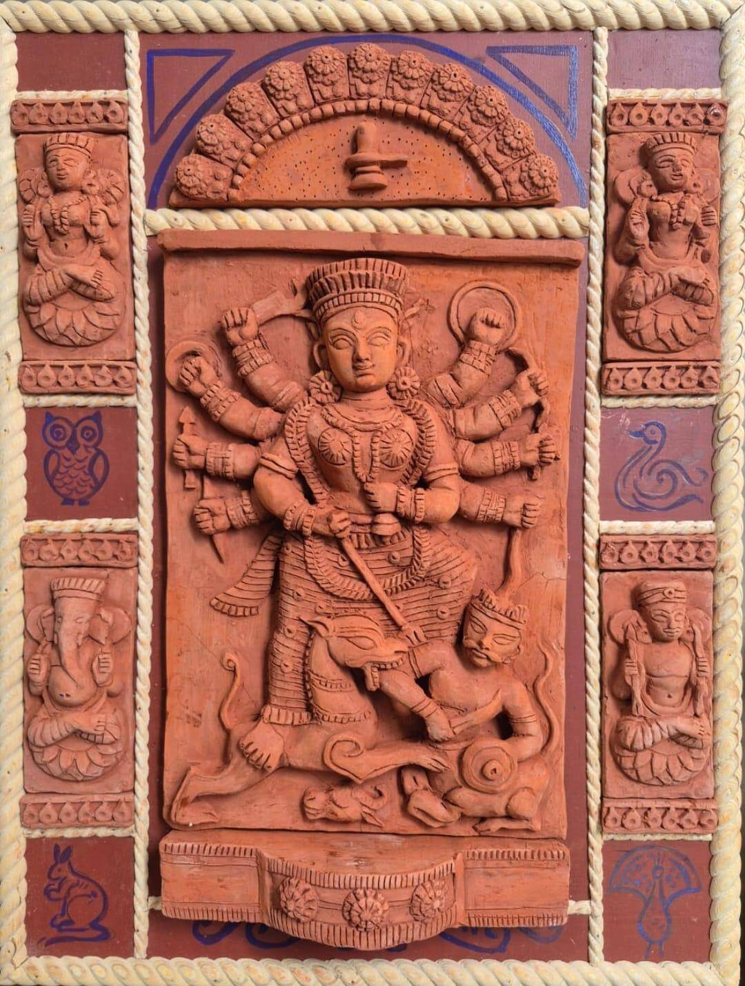 West Bengal’s Terracotta Idol Returns to Its Birthplace After Restoration