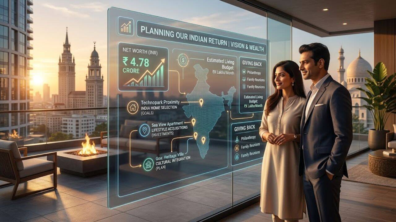 US-based couple with Rs 4.78 crore plans India return, weighs early retirement