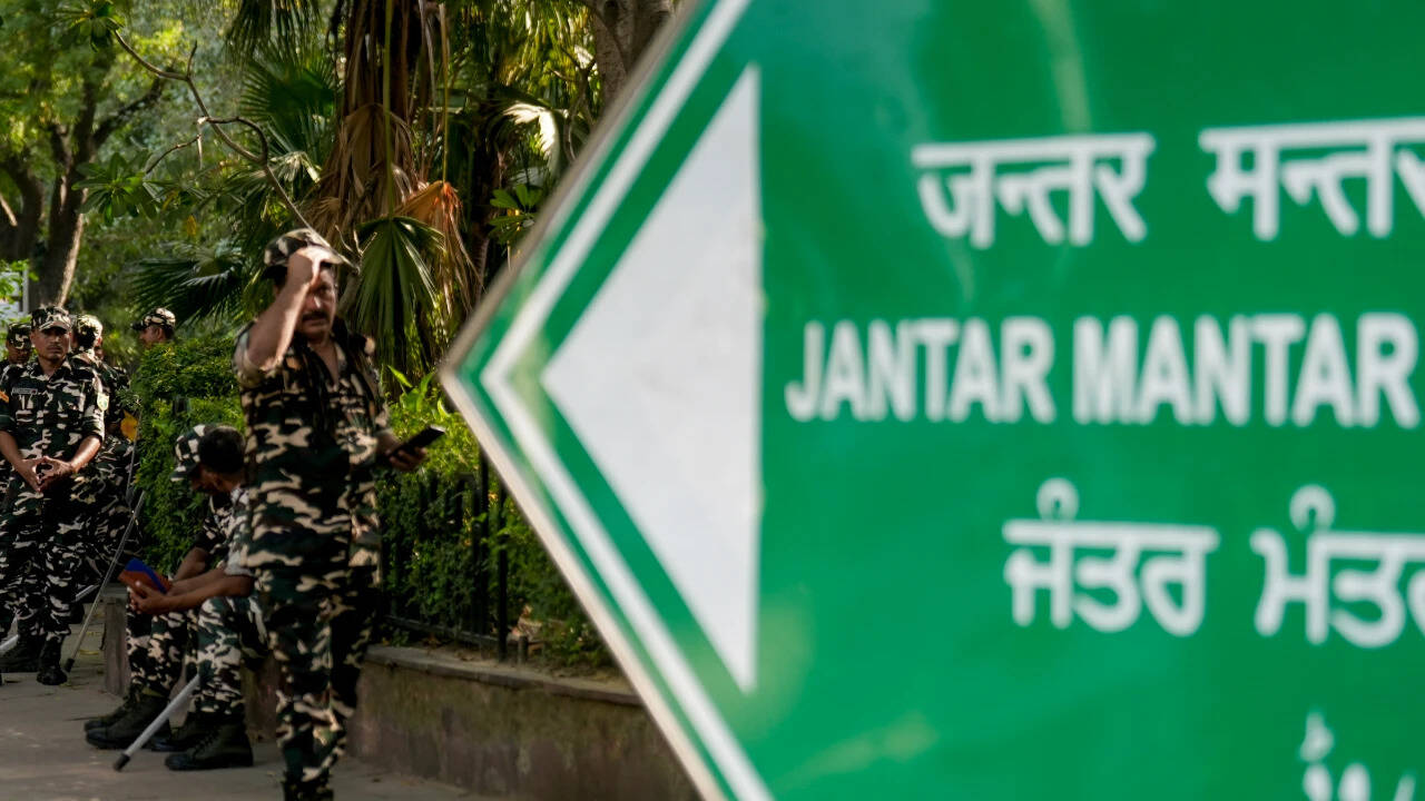 Jantar Mantar no longer a designated protest site: Delhi Police names Ramlila Maidan, Burari Ground and CBD Ground as new venues for demonstrations