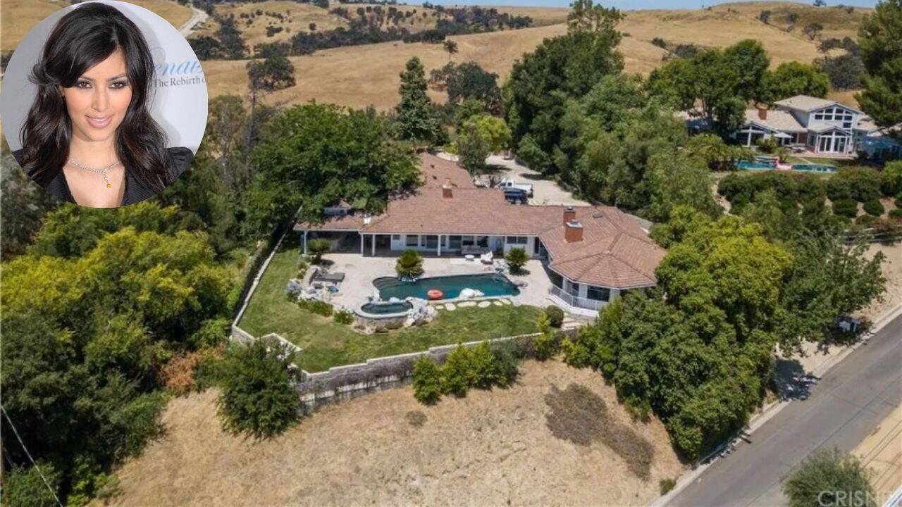 Kim Kardashian’s 1.5-acre Hidden Hills ranch also had a four-stall stable