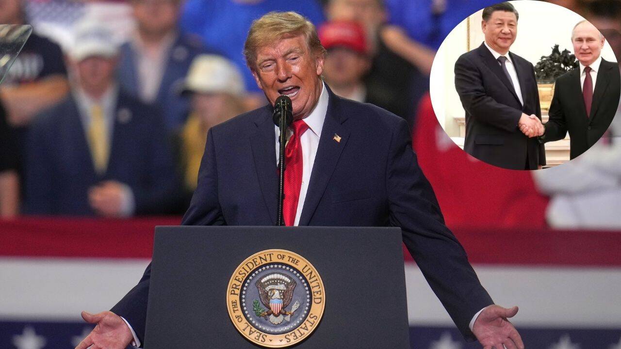 'They have too much to lose': Trump dismisses claims China, Russia are helping Iran