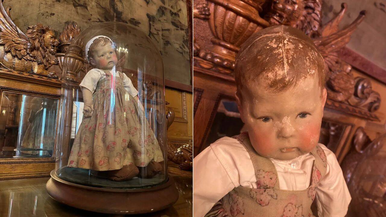 Washington family used Victorian doll as 14th dinner guest; home is now a museum