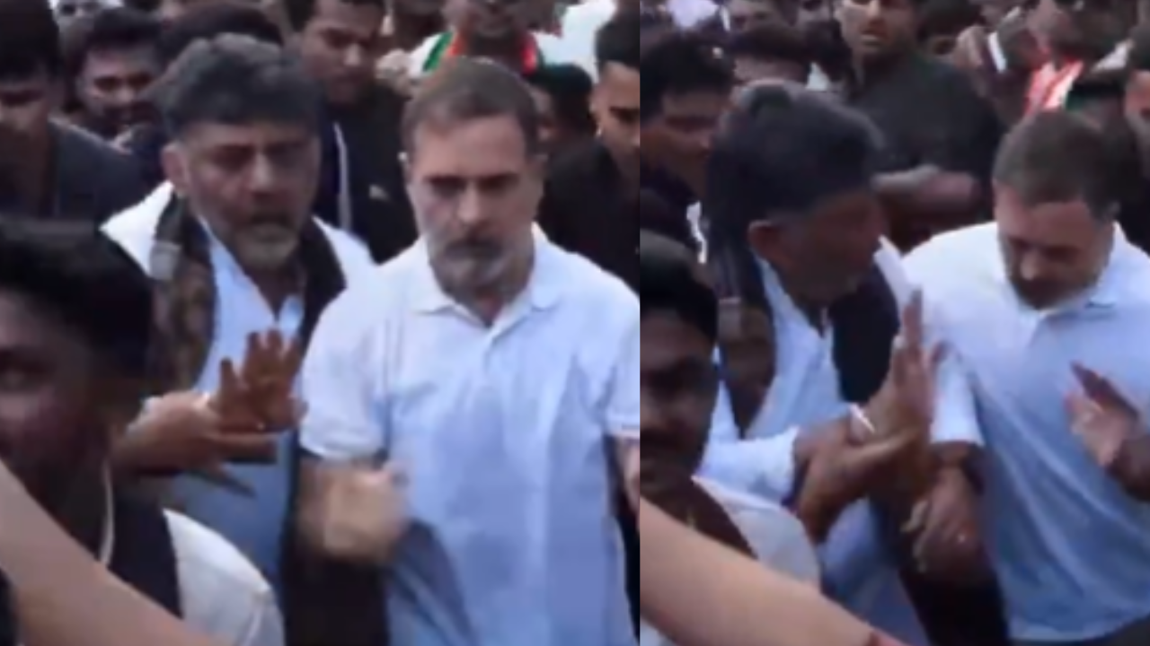 Political Friction in Delhi: Karnataka CM Defends Self Amidst Viral Protest Footage