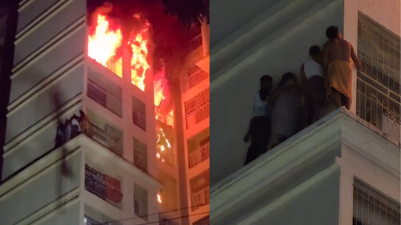 Woman dies as fire breaks out in 14-storey Imperial Heritage building in Nalasopara, 25 rescued