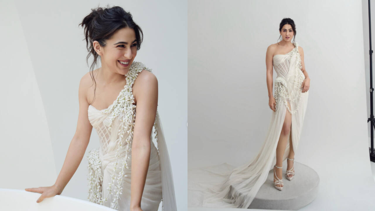 Sara Ali Khan’s Gaurav Gupta saree-gown has a beautiful Indian twist you won’t miss