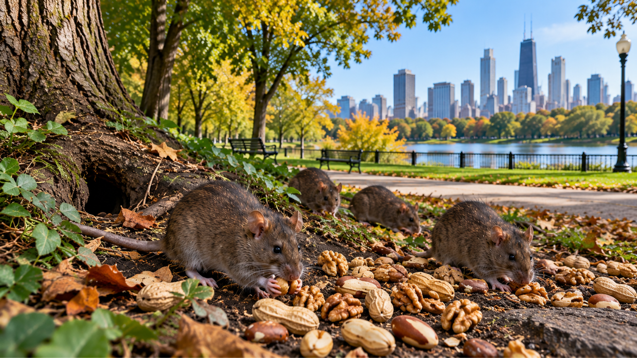 Chicago billionaire, 94, fed squirrels for years; now rats plague a park and market
