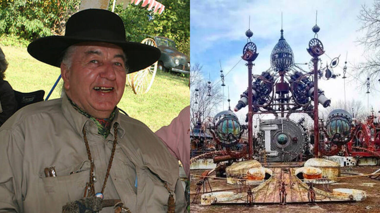 Wisconsin expert turns scrap metal into 300-ton Forevertron sculpture park marvel
