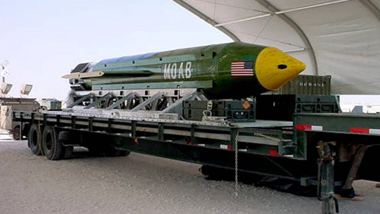 What is the ‘Mother of All Bombs’? The massive US weapon in focus over Iran