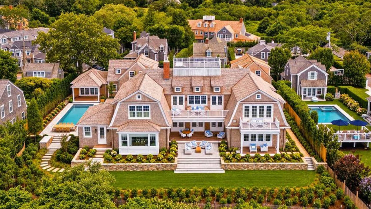 Nantucket mansion bought for $13.95m now asks $45m, could set state record
