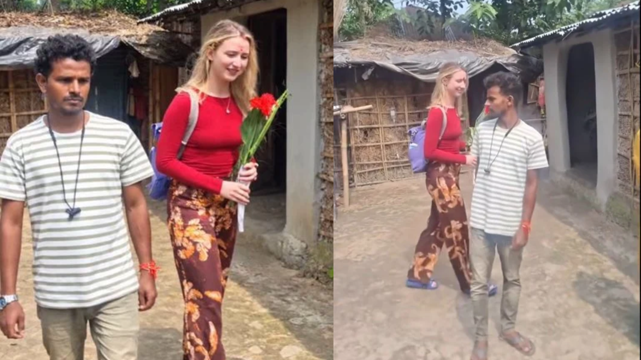 Viral Bihar man, Russian woman’s love story turns out to be fake; here’s what actually happened