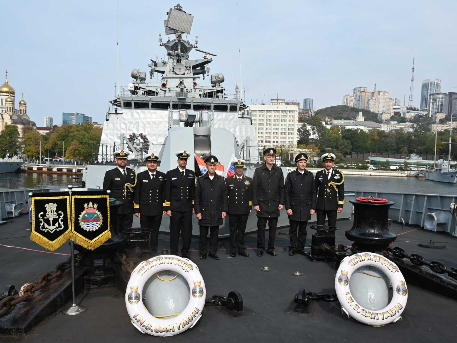 India and Russia begin naval wargame INDRA in Russian waters