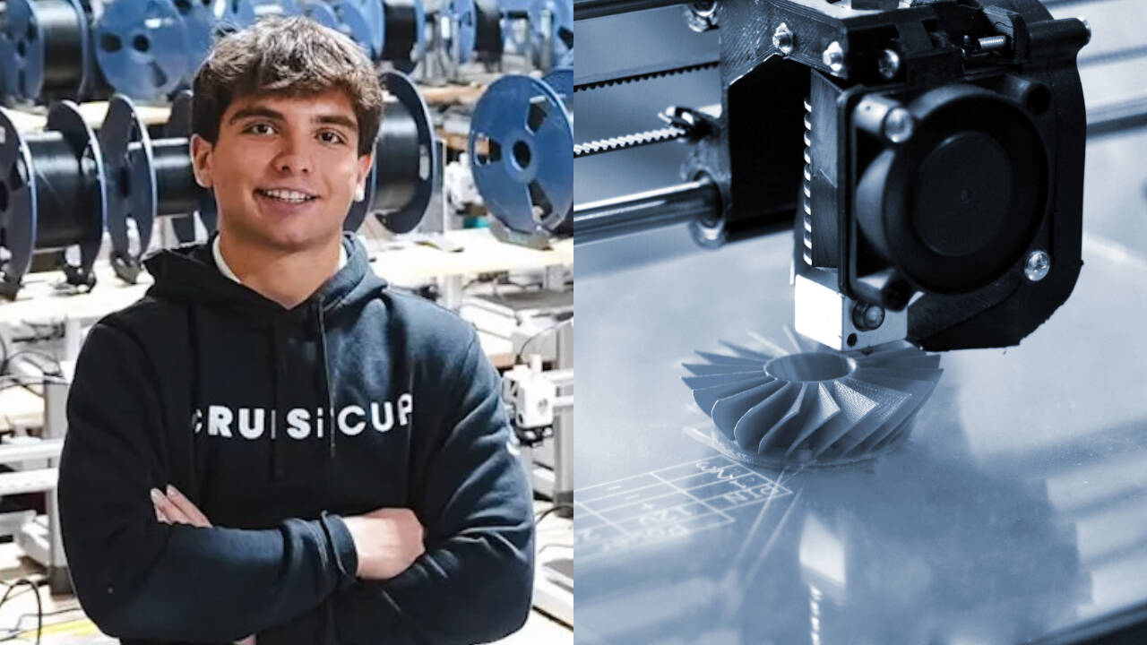 19-year-old turns $500 3D printer into $808K business