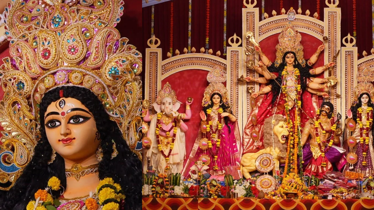 Second weekend of Navratra draws crowds to Puja pandals
