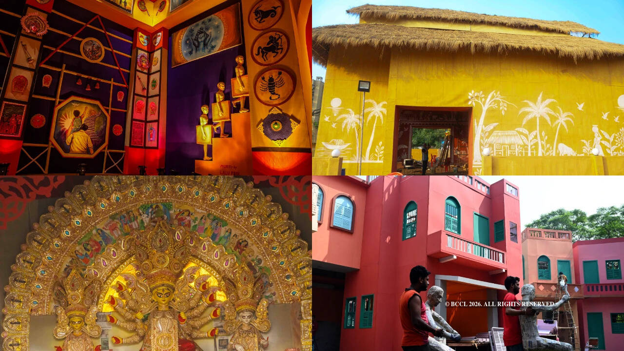 From Jorasanko Thakurbari to Vande Mataram's sesquicentennial: NCR's Durga Puja pandals put creativity on display