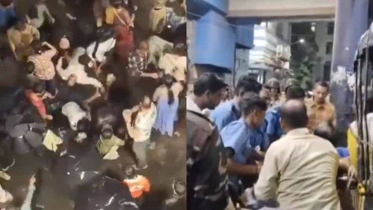 ‘People fainted, taken on bikes’: Eyewitness on Kolkata pandal stampede
