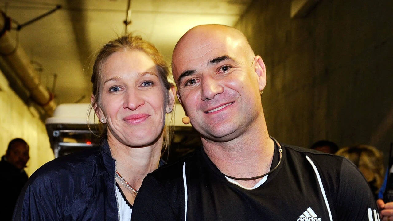 Andre Agassi and Steffi Graf charity auction