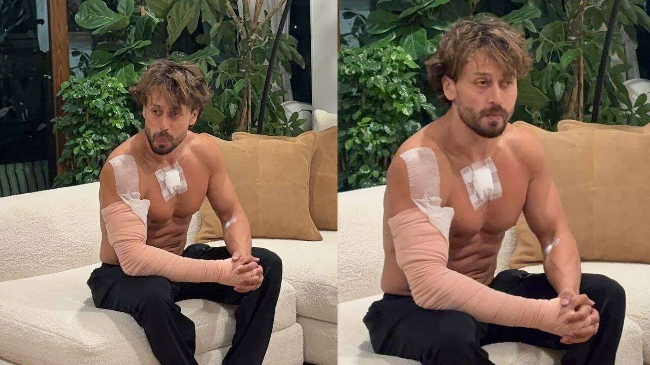 Tiger Shroff escapes gunshots but sustains hand injuries from gunpowder, glass shards
