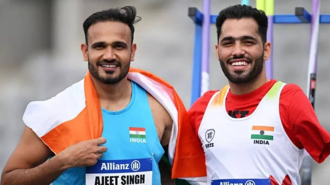 Asian Para Games: Rinku wins gold as Ajeet takes silver, repeating 2022 podium success