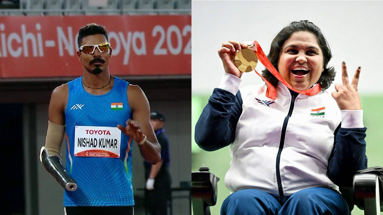 Asian Para Games: India win 11 medals on Day 1 as Nishad, Mona lead four-gold haul