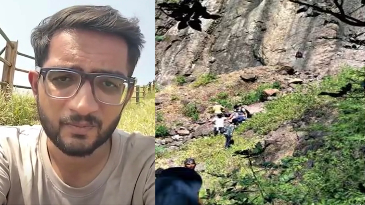Gujarat man jumps off 1,700ft cliff in Maharashtra after matrimonial dispute, cops probe 13min video