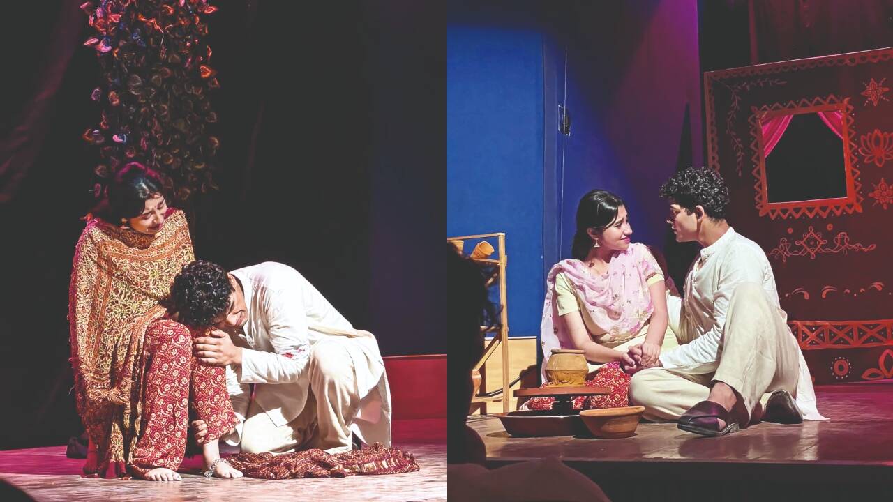 A tragic romance that turns too filmy