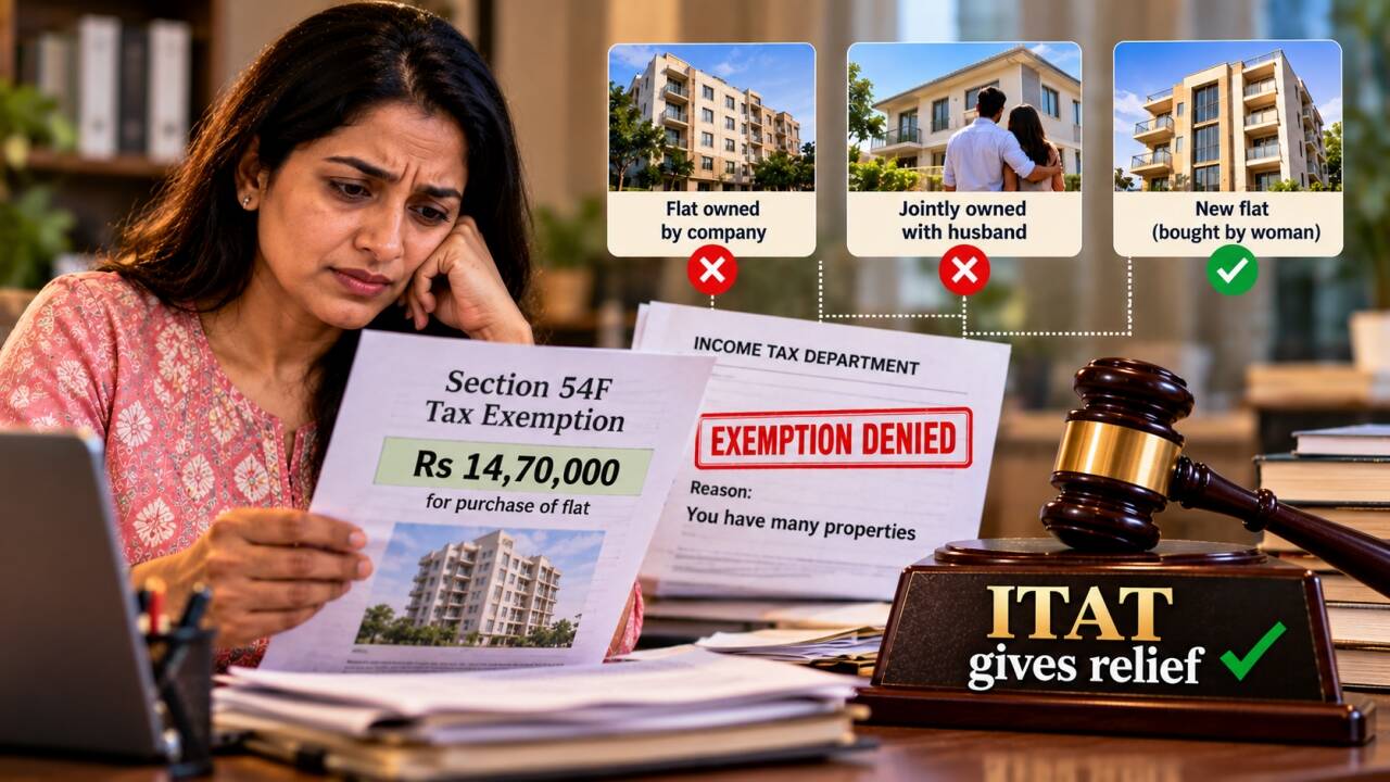 Woman claims Rs 14.70L home exemption; taxman denies saying she owns many properties, what ITAT said