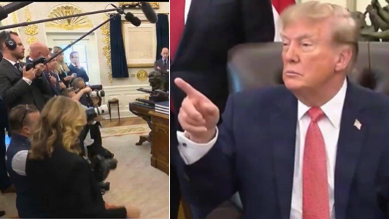 'Quiet, quiet, are you a sick person?' Trumps snaps at reporter at White House; watch