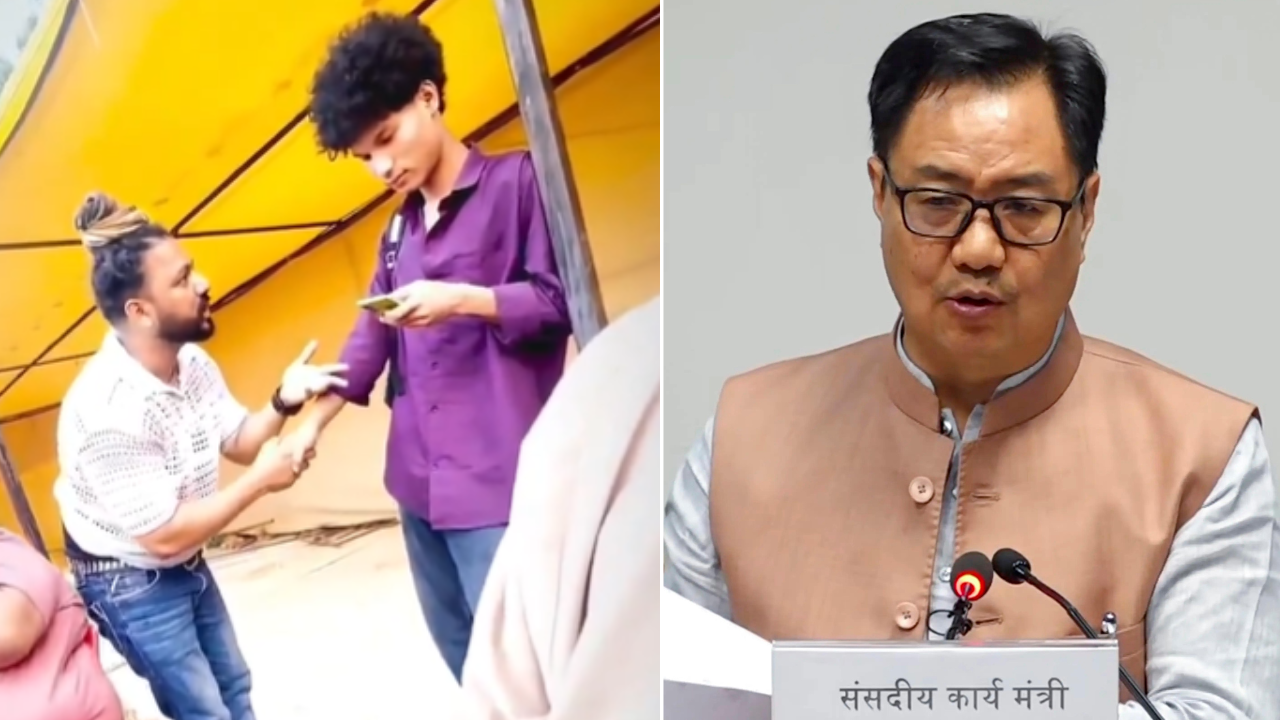 ‘Evil man will be punished’: Rijiju warns Delhi man over racial abuse of Tripura youth