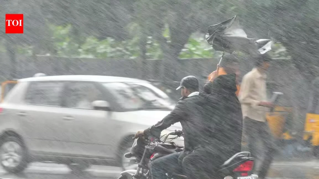 Heavy Rains and Thunderstorms Loom Over Eight Indian States, Tamil Nadu Under Yellow Alert