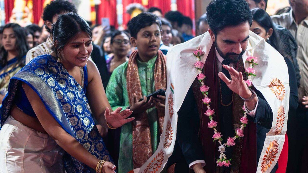 ‘Stand against hate’: Mamdani celebrates Navratri with Hindu New Yorkers after Illinois temple shooting plot