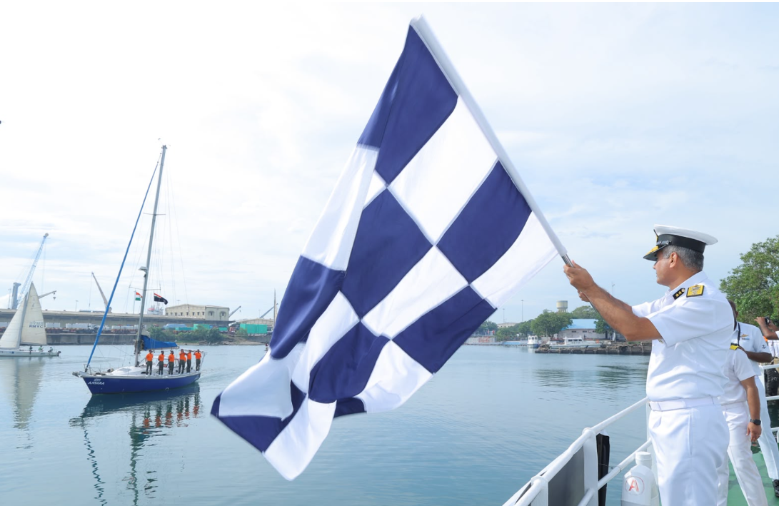 Indian Coast Guard launches maiden sailing expedition on yacht Antara from Chennai